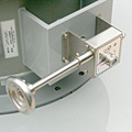 ダンパー　PVC 500A　分割羽根タイプ　ボディ:ダクト管使用　ハンドル部